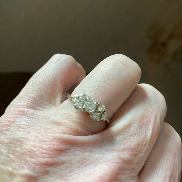 14k Vintage Diamond Ring